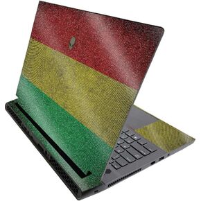 MightySkins Glossy Glitter Skin for Alienware M17 R3 (2020) & M17 R4 (2021) - Yeah Mon | Durable High-Gloss Glitter Finish | Easy to Apply and Change Style | Made in The USA