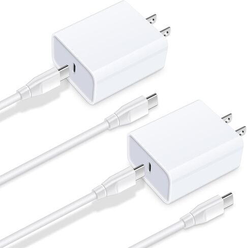 شاحن USB C Samsung سريع لجهاز Galaxy A16 A14 5G A15 A13 A53 A54 A24 A03s S24 S23 S22 Ultra S21 S20 FE، كتلة محول طاقة PD 20 واط وكابل شاحن 6 أقدام C شحن سريع لـ Google Pixel 9 8 7 6 Pro 7A in Kuwait