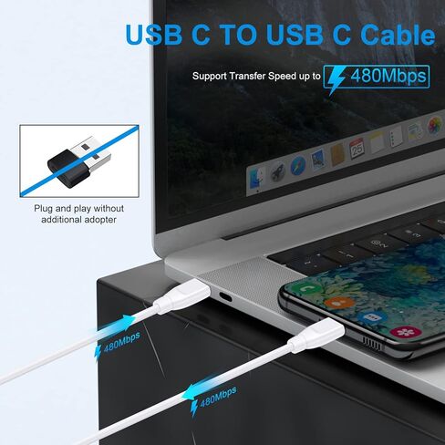 شاحن USB C Samsung سريع لجهاز Galaxy A16 A14 5G A15 A13 A53 A54 A24 A03s S24 S23 S22 Ultra S21 S20 FE، كتلة محول طاقة PD 20 واط وكابل شاحن 6 أقدام C شحن سريع لـ Google Pixel 9 8 7 6 Pro 7A in Kuwait