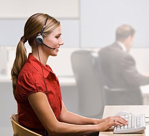 VXi 203032 UC ProSet 21P سماعة رأس بكلتا الأذنين مع ميكروفون N/C in Kuwait