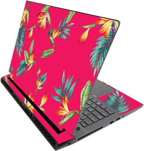 MightySkins Skin for Alienware M17 R3 (2020) & M17 R4 (2021) - Paper Flowers | Protective Viny wrap | Easy to Apply and Change Style | Made in The USA in Saudi Arabia