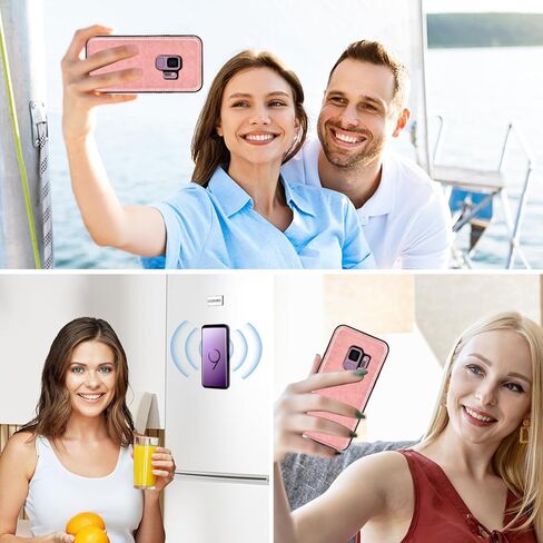 حافظة هاتف Asuwish لهاتف Samsung Galaxy S9 مزودة بسحاب ومحفظة مغناطيسية قابلة للفصل مع واقي شاشة من الزجاج المقسى وحزام كروس وحامل بطاقة زهرة ماندالا S 9 Edge 9S GS9 للنساء والفتيات باللون الأزرق in Kuwait