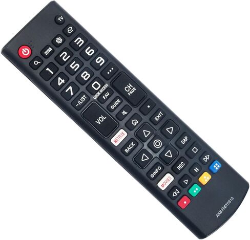AKB75375604 Replace Remote Control for LG TV, Compatible with LG TV Remote Replacement 24LJ4840-WU 32LK540BPUA 43UK6300PUE 49UK6300PUE 55UK6300PUE LED Smart TV - No Programming Needed in Saudi Arabia