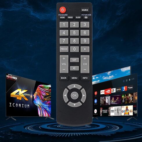 NH305UD استبدال جهاز التحكم عن بعد مناسب لتلفزيون Emerson LCD TV HDTV LF501EM4 LF501EM4F LC320EM3FA LF402EM6 LF402EM6F LF461EM4 LF461EM4A LF501EM4A LF501EM5 LF501EM5F LF501EM6F in Kuwait