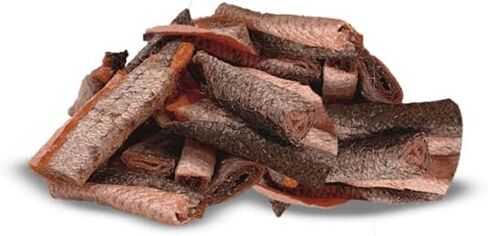 GrubTerra Premium All Natural Salmon Treat, Single Ingredient Dog Treats, Dog Food, Healthy Snacks, Ideal for Dog Training Treats, Bully Sticks for Canine Nutrition 8 oz in Saudi Arabia
