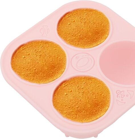 Silicone Dog Treats Molds for Woof Pupsicle Large Dog Toy, 4 Cavities Reusable Dog Treat Tray for Freezing Puppy Treat Mold for Making Dog Snack Easy to Release (Pink) in Saudi Arabia