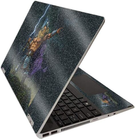 MightySkins Glossy Glitter Skin for HP Pavilion x360 15" (2020) - Sagittarius | Protective, Durable High-Gloss Glitter Finish | Easy to Apply, Remove, and Change Styles | Made in The USA in Saudi Arabia