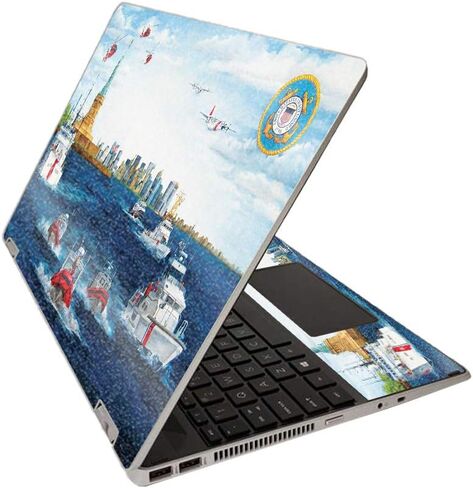 MightySkins Glossy Glitter Skin for HP Pavilion x360 15" (2020) - Sagittarius | Protective, Durable High-Gloss Glitter Finish | Easy to Apply, Remove, and Change Styles | Made in The USA in Saudi Arabia