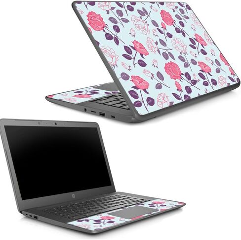 غلاف MightySkins متوافق مع HP Chromebook 14 G5 - بلوم | غطاء ملتف واقٍ ومتين وفريد ​​من نوعه من الفينيل | سهل التطبيق والإزالة وتغيير الأنماط | صنع في الولايات المتحدة الأمريكية in Saudi Arabia