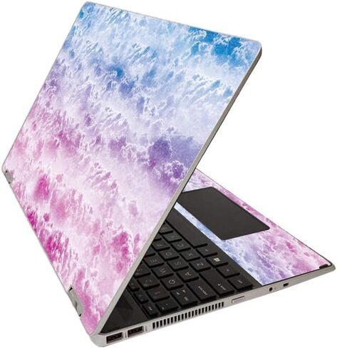 MightySkins Glossy Glitter Skin for HP Pavilion x360 15" (2020) - Yeah Mon | Protective, Durable High-Gloss Glitter Finish | Easy to Apply, Remove, and Change Styles | Made in The USA in Saudi Arabia