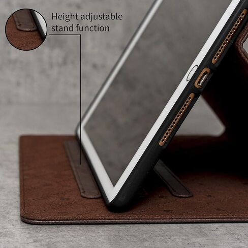 Porter Riley - Leather Case for iPad Pro 11" 4th, 3rd, 2nd & 1st Gen - 2022-2018 Release. Premium Genuine Leather Stand/Cover/Flip Case (Chocolate Brown) in Saudi Arabia