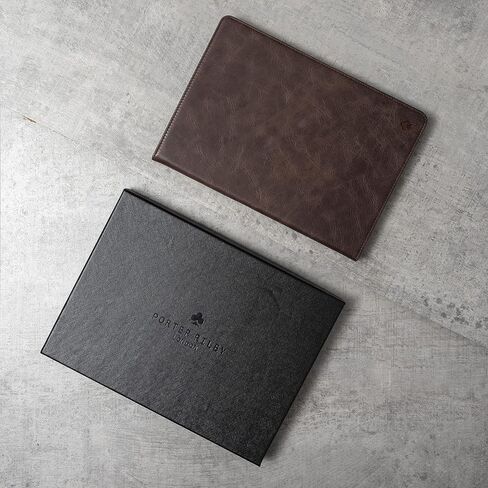 Porter Riley - Leather Case for iPad Pro 11" 4th, 3rd, 2nd & 1st Gen - 2022-2018 Release. Premium Genuine Leather Stand/Cover/Flip Case (Chocolate Brown) in Saudi Arabia