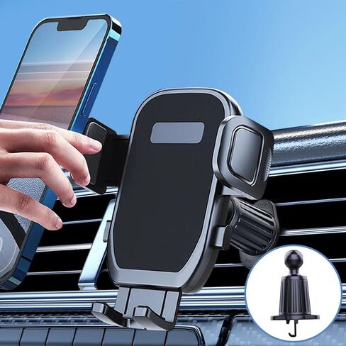 Universal 360 Degree Rotating car air Vent Phone Holder with Metal Hook Mobile car Phone Holder Mount for car in Saudi Arabia