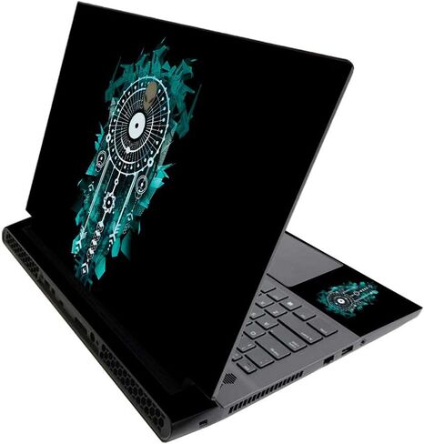 MightySkins Skin for Alienware M17 R3 (2020) & M17 R4 (2021) - Geo Dream Catcher | Protective Viny wrap | Easy to Apply and Change Style | Made in The USA in Saudi Arabia