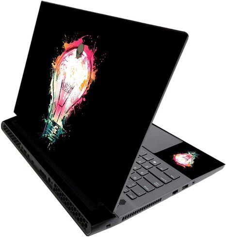 MightySkins Skin for Alienware M17 R3 (2020) & M17 R4 (2021) - Geo Dream Catcher | Protective Viny wrap | Easy to Apply and Change Style | Made in The USA in Saudi Arabia