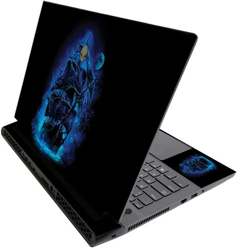 MightySkins Skin for Alienware M17 R3 (2020) & M17 R4 (2021) - Geo Dream Catcher | Protective Viny wrap | Easy to Apply and Change Style | Made in The USA in Saudi Arabia