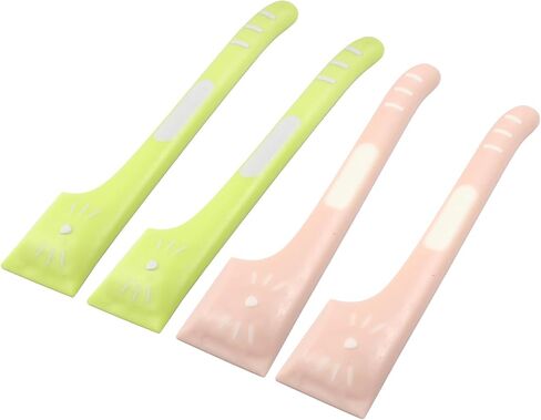 Hitefu Pet Food Spoon Set - Practical Cat Wet Food Spoon with Spatula, Ideal for Dog Food Can Supplies and Canned Food Scoop for Dog Cat Feeding Can - 4 PCS in Kuwait