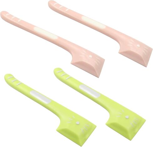 Hitefu Pet Food Spoon Set - Practical Cat Wet Food Spoon with Spatula, Ideal for Dog Food Can Supplies and Canned Food Scoop for Dog Cat Feeding Can - 4 PCS in Kuwait