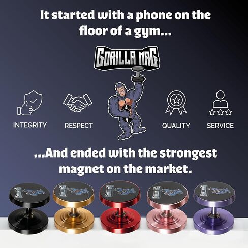 Phone Mount, Black, Magnetic, Adjustable, 360 Swivel, Compatible with iPhone in Saudi Arabia