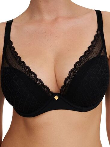 Chantelle Norah Chic Plunge T-Shirt Bra Rose 34F in Saudi Arabia