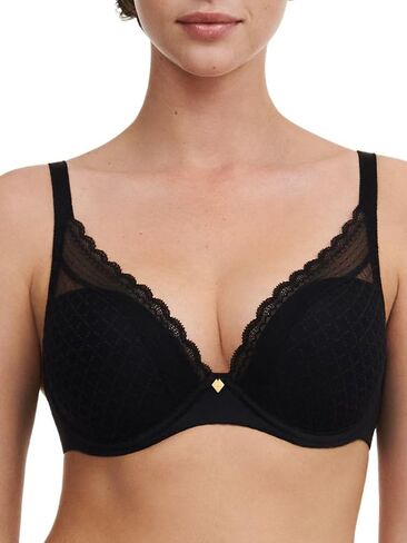 Chantelle Norah Chic Plunge T-Shirt Bra Rose 34F in Saudi Arabia