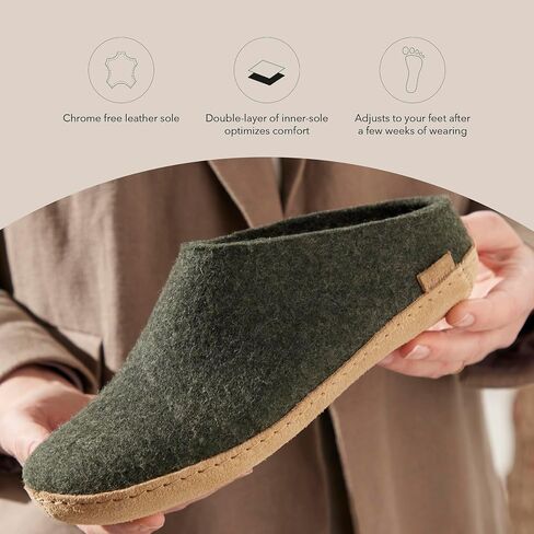 GLERUPS Slip-on with Leather Sole (Purple) in Kuwait