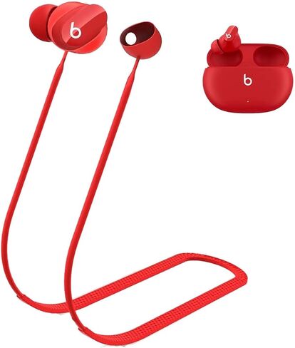 Anti-Lost Strap for Beats Studio Buds,Colorful Soft Strong Silicone Leash Sports Lanyard Accessories in Saudi Arabia