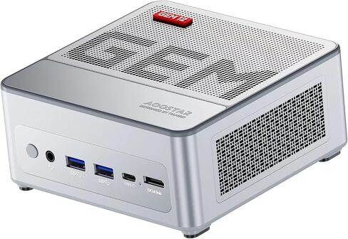 GEM12 AMD Ryzen 7 5825U(8C/16T,up to 4.5GHz), Mini Computer 16GB DDR4 RAM 5512GB M.2 SSD Graphics 8 core 2000 MHz,Support OCULINK 4K Display/HDMI+DP+Type-C in Saudi Arabia