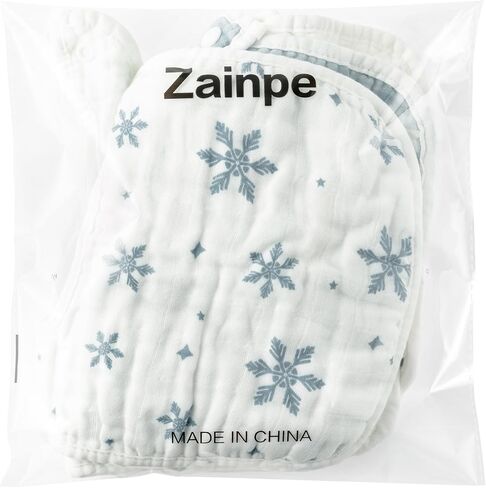 Zainpe 6Pcs Snap Muslin Cotton Baby Bibs Halloween Ghosts Pumpkin Bat Pattern Infants Drooling Bib Soft Absorbent Adjustable Burp Cloths Feeding Bibs for Newborns Toddlers Teething Eating 0-36 Months in Kuwait