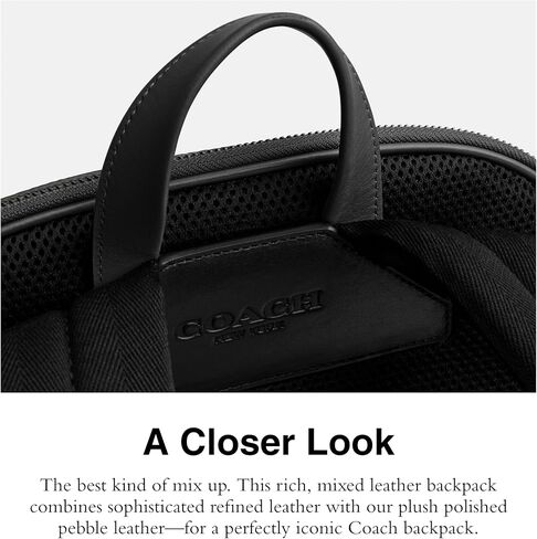 Coach Gotham Backpack, Black in Saudi Arabia