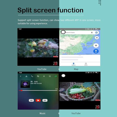 صندوق Carplay للسيارة والمنزل، Qualcomm 8-core، 4G Cellular، محول لاسلكي يناسب السيارات مع OEM Wired CarPlay، يدعم YouTube، Netflix، Google Play، Android Auto&CarPlay اللاسلكي (4G+64G)، أسود، V319 in Saudi Arabia