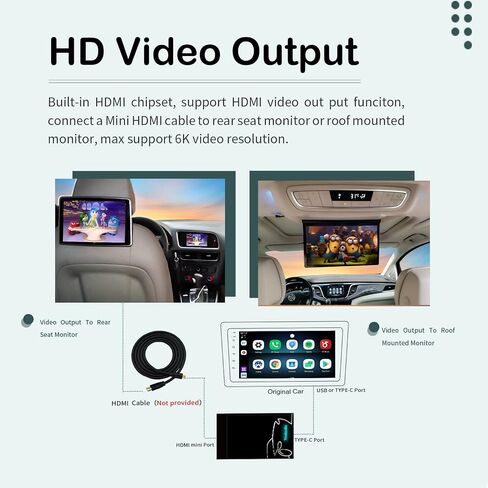 صندوق Carplay للسيارة والمنزل، Qualcomm 8-core، 4G Cellular، محول لاسلكي يناسب السيارات مع OEM Wired CarPlay، يدعم YouTube، Netflix، Google Play، Android Auto&CarPlay اللاسلكي (4G+64G)، أسود، V319 in Saudi Arabia
