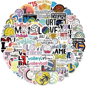 Soccer Stickers for Water Bottles,Soccer Training Stickers I Love Soccer Stickers for Kids, 50PCS Vinyl Waterproof Stickers Bulk Gift, Soccer Sports Party Favors, Soccer Decorations