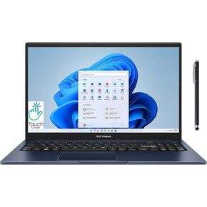 ASUS VivoBook Touch 15 High Performance Laptop in Blue Intel 10-core i7 up to 4.7Ghz 16GB RAM 512GB SSD 15.6in FHD W11 (F1502 – Renewed)
