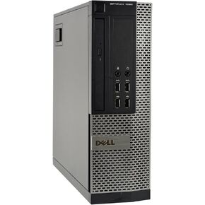 Dell Optiplex 7020-SFF, Core i5-4590 3.3GHz, 8GB RAM, 128GB Solid State Drive, DVDRW, Windows 10 Pro 64Bit (Renewed)