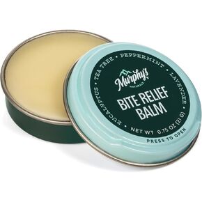 Murphy's Naturals Insect Bite Relief Soothing Balm Stick | Plant Base, All Natural Ingredients | Travel/Pocket Sized | 0.5oz | 3 Pack