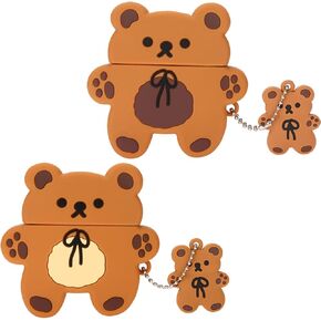 [2 Pcs] Wifantien 3D Cute Gamepad+Switch Case for AirPod 3rd Case,3D Cute Cartoon Women Girls Kids Kawaii Cool Game Gamepad Shape Keychain Case for Airpods 3rd Gen 2021 Case