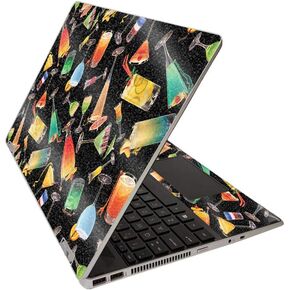 MightySkins Glossy Glitter Skin for HP Pavilion x360 15" (2020) - Bananas | Protective, Durable High-Gloss Glitter Finish | Easy to Apply, Remove, and Change Styles | Made in The USA