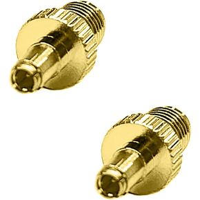 Maswell TS9 Male to SMA Female Adapter Gold-Plated SMA to TS9 Antenna Adapter 1 connetor RF Coaxial Connector Compatible with 4G 5G Routers, High-Gain LTE Antennas