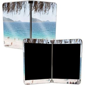 MightySkins Glossy Glitter Skin for Microsoft Surface Duo - Marrakech | Protective, Durable High-Gloss Glitter Finish | Easy to Apply, Remove, and Change Styles | Made in The USA
