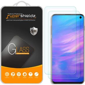 Supershieldz (2 Pack) Designed for Samsung Galaxy S10e (Not Fit for Galaxy S10) Tempered Glass Screen Protector, Anti Scratch, Bubble Free