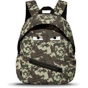 ZIPIT Grillz Backpack for Kids with Extra Side Pocket, Black, 12.4 x 5.7 x 16.9"