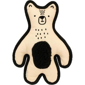 Harry Barker Durable Plush Dog Toys, Double Sided Herringbone Toy