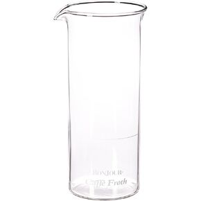 BonJour Coffee Caffé Froth Replacement Frother Glass Carafe, 15-Ounce -
