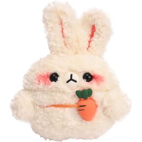 Plush Case Compatible with Sony Linkbuds S,Handmade Knitted Cartoon Headphone Case,Rechargeable Headphone Headphone Case,Creative Funny Cute Knitted Plush Headphone Case