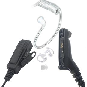 Intercom Headset Compatible with Motorola XPR 6500 XPR 6550 XPR 6580 XPR 7000 XPR 7550 XiR P8200 XiR P8268 APX 6000 APX 8000 Two-Way Radios