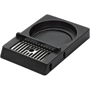 Service Ideas APDT1LBL Modular Airpot Rack with Drip Tray for 1 Airpot, Plastic, Black