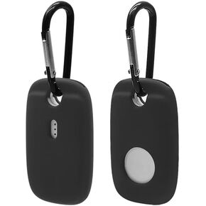 (2pc) Tiles Pro Tracker ，Tiles Tracker Holder，Tiles Case，Tiles Key Finder，Tiles Tracker Pack，Soft, Scratch Resistant, with Lock Buckle (Black)