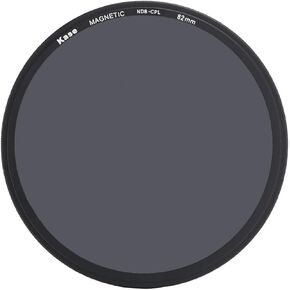 Kase Wolverine 82mm ND8 / CPL Magnetic Shockproof Tempered Optical Glass Filter Incl Adapter 82 3 Stop Dark Circular Polarizer
