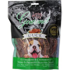 Loving Pets Gourmet All Natural Meat Snack Duck 12 Ounce